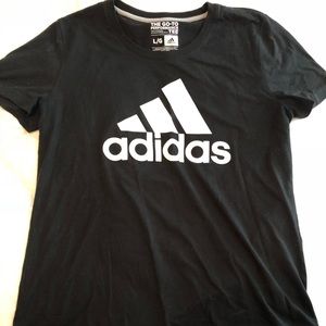 Black Adidas T-shirt size Large